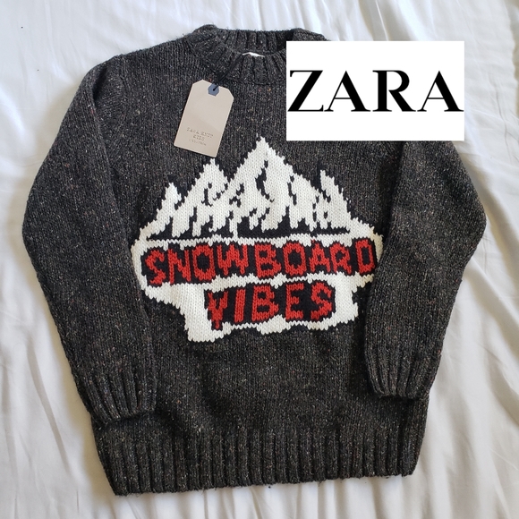 NWT Zara size 9 sweater chunky - Picture 1 of 5